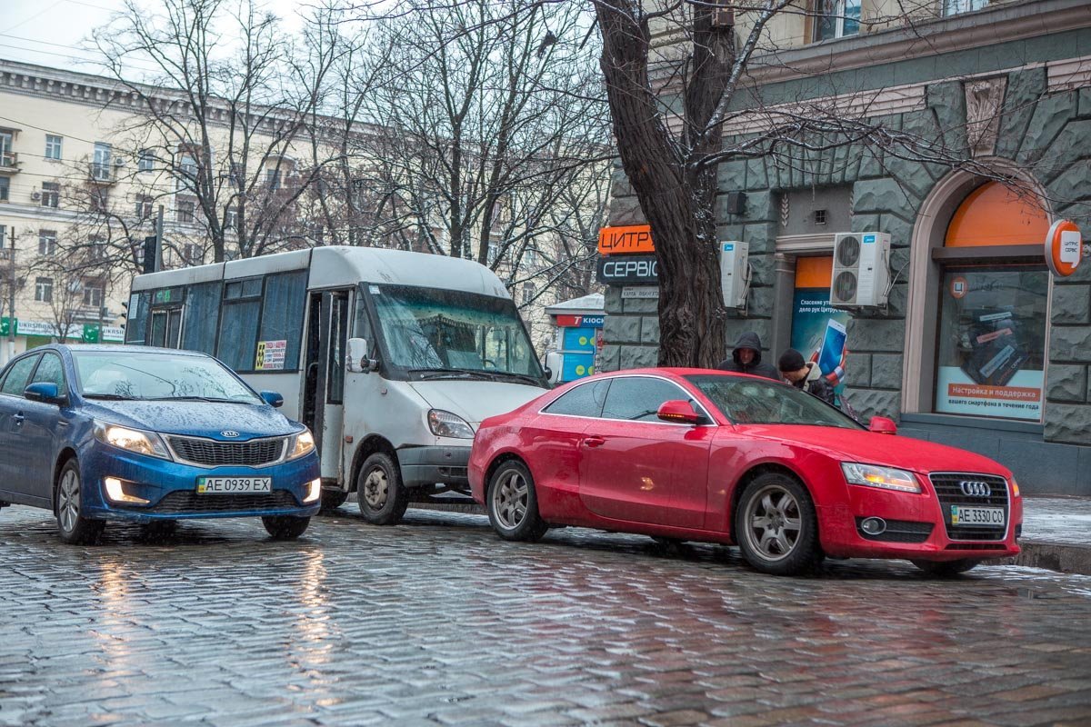 ДТП на улице Грушевского