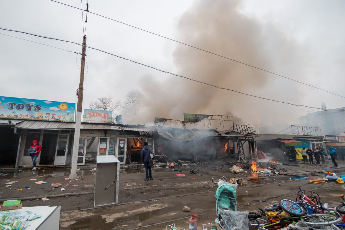 В результате пожара никто не пострадал