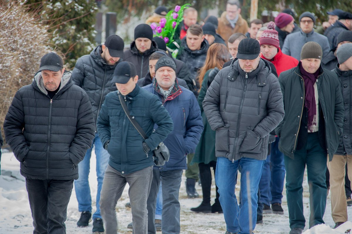 7 февраля на Запорожском кладбище похоронили Леонида Краснопольского 