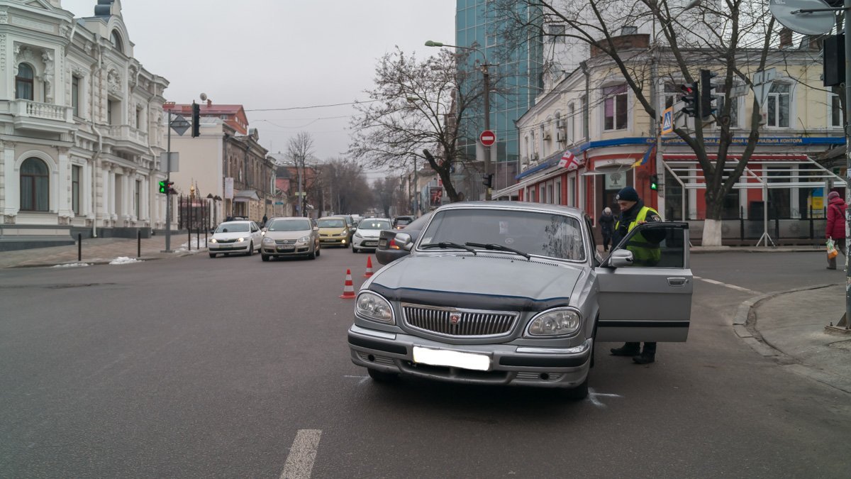 Движение на участке дороги было затруднено