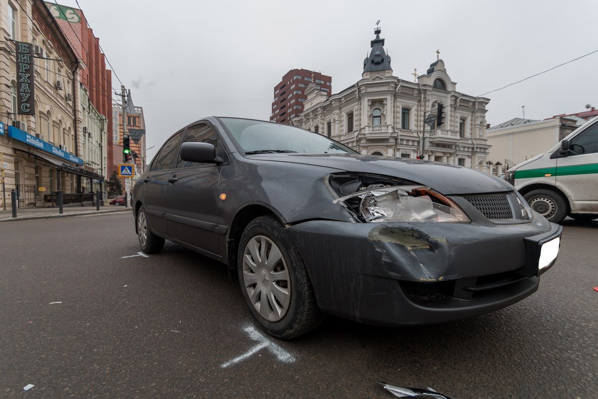 Повреждения Mitsubishi