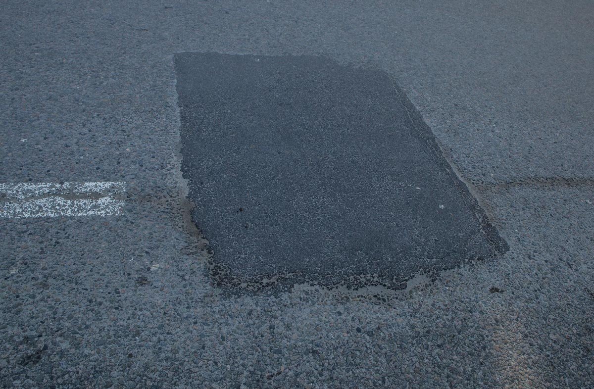 Латки положены аккуратно