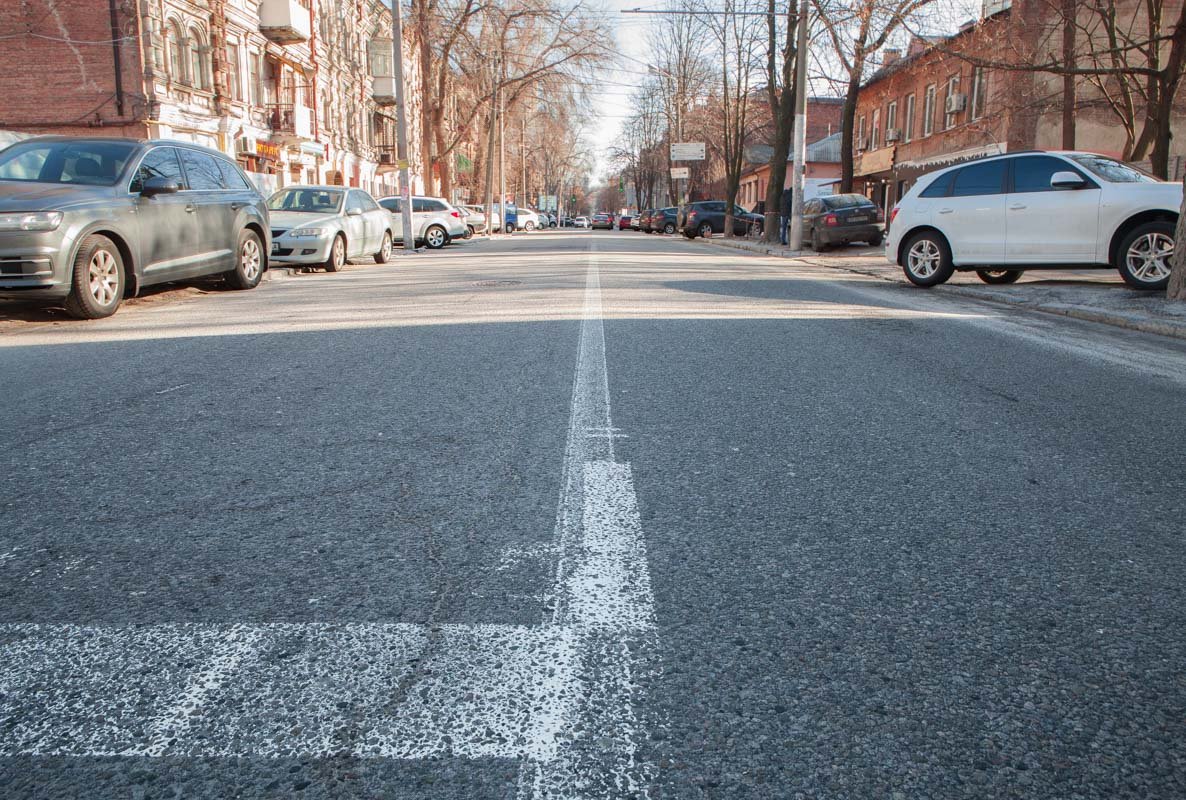 На некоторых участках дорога выглядит вполне прилично