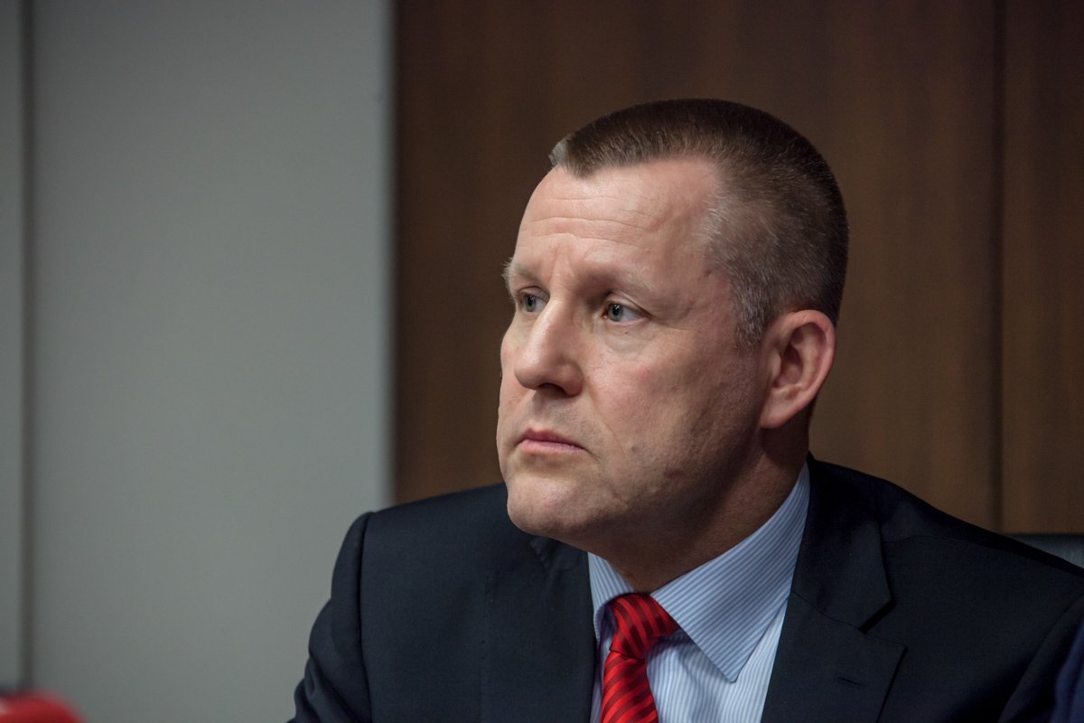 На брифинге представили нового председателя правления ПриватБанка