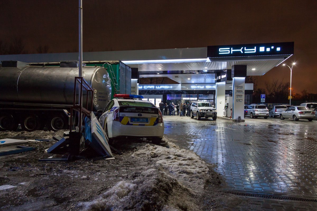 В аварии никто не пострадал