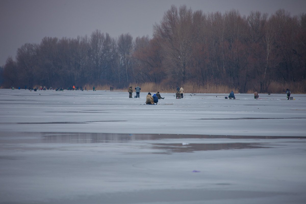 Паломничество рыболюбов в районе ж/м Красный Камень Паломничество рыболюбов в районе ж/м Красный Камень
