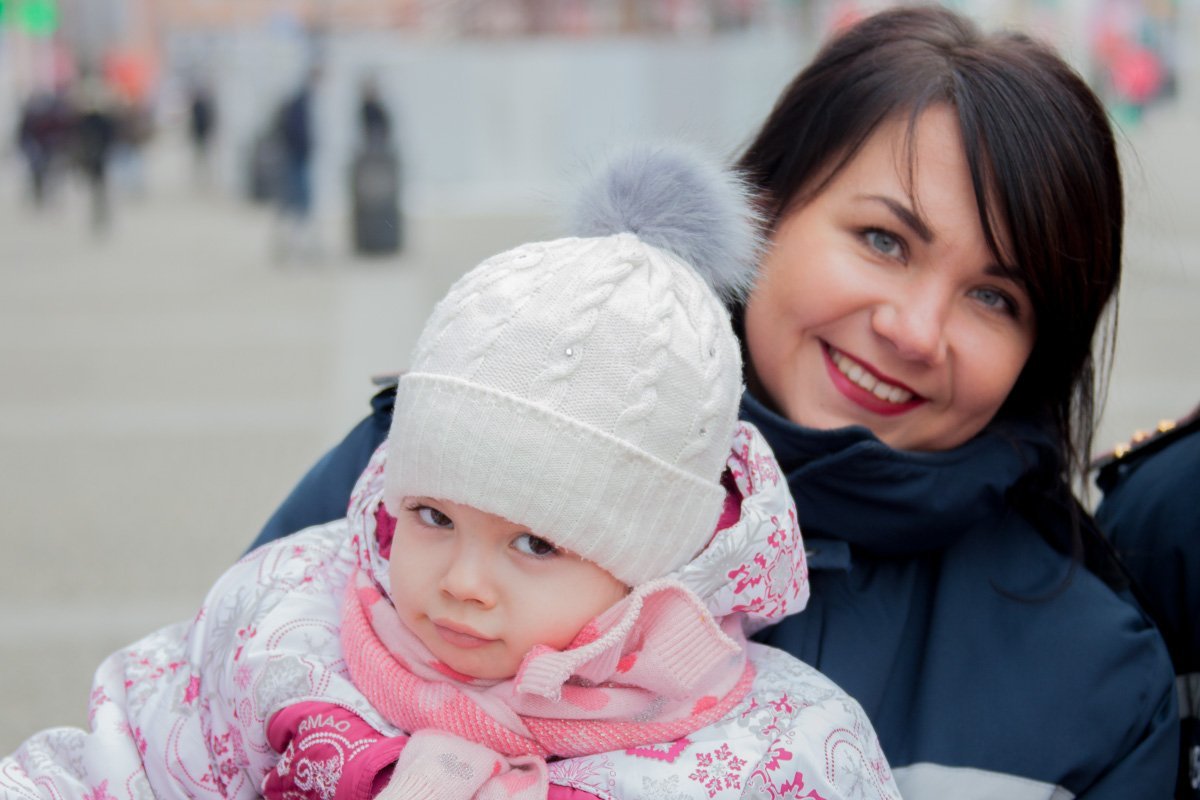 Малышка подозревает, что ты собрался выйти на лед