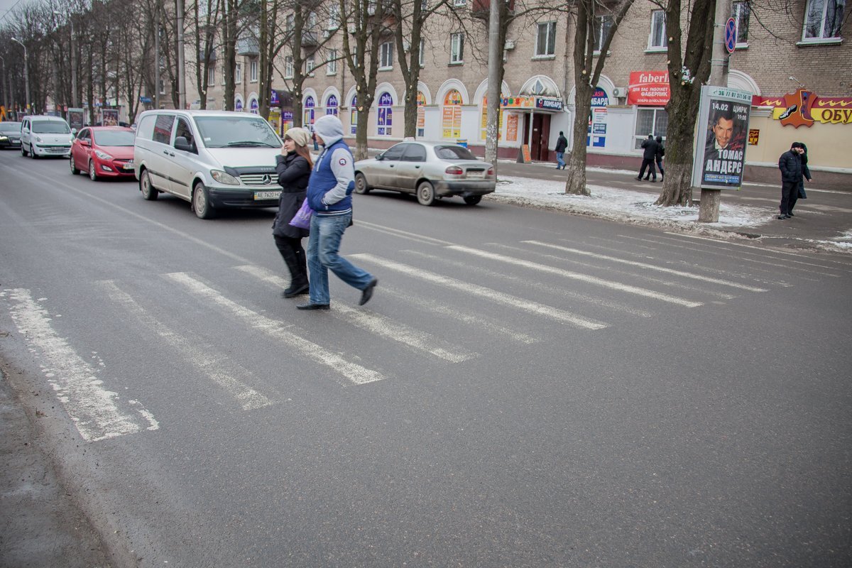 Пешеходная "зебра" на грани вымирания