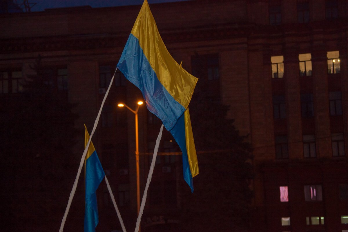 Такой же митинг прошел в Киеве