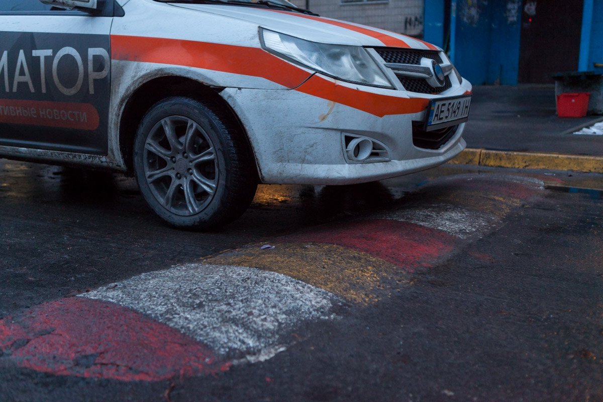 На Калиновой даже лежачие полицейские появились