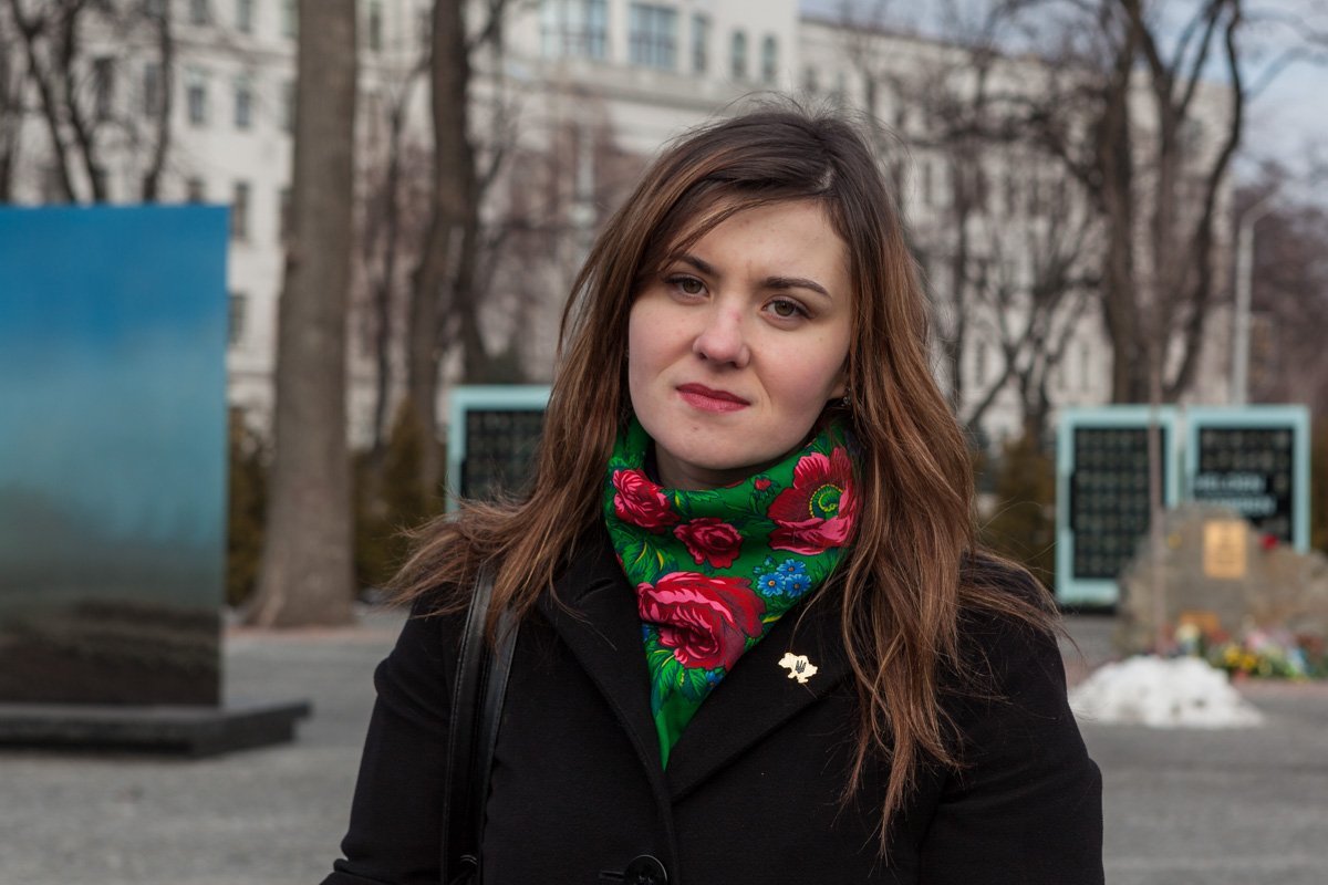 Член управления ОО «Майдан Січеслав — Дніпро» Вероника Комиссар Член управления ОО «Майдан Січеслав — Дніпро» Вероника Комиссар