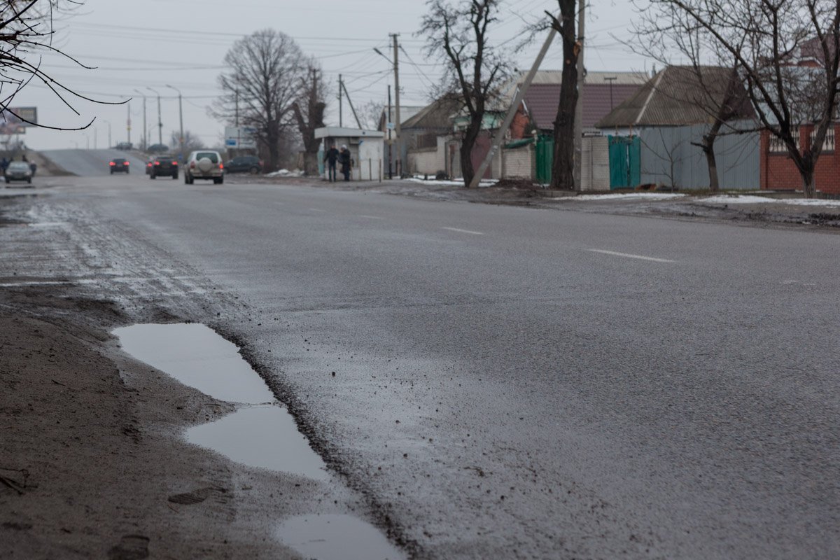 Улицу Передовую отремонтировали от начала до Донецкого шоссе