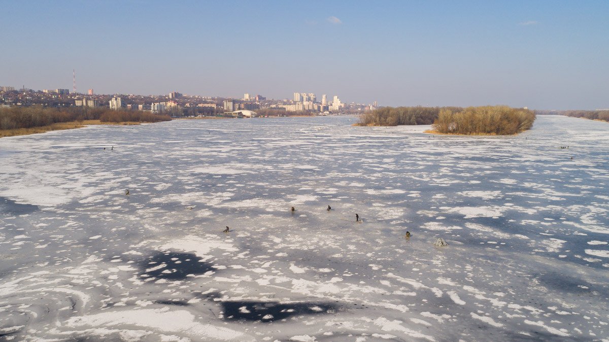 Главное выйти в центр реки, чтобы наверняка