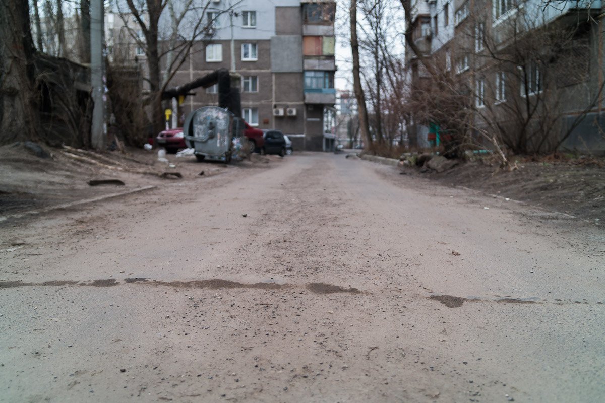 Тот случай, когда нет ям, которые можно засыпать песком Тот случай, когда нет ям, которые можно засыпать песком