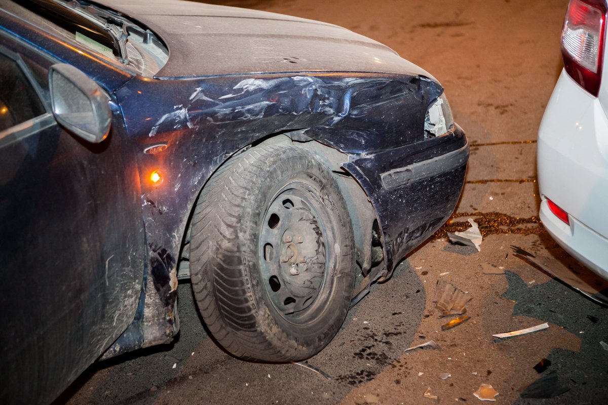 В результате аварии никто не пострадал