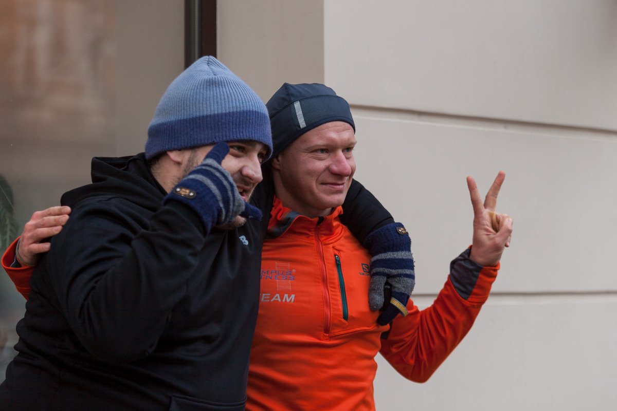 После пробежки оставались силы для фотографий После пробежки оставались силы для фотографий