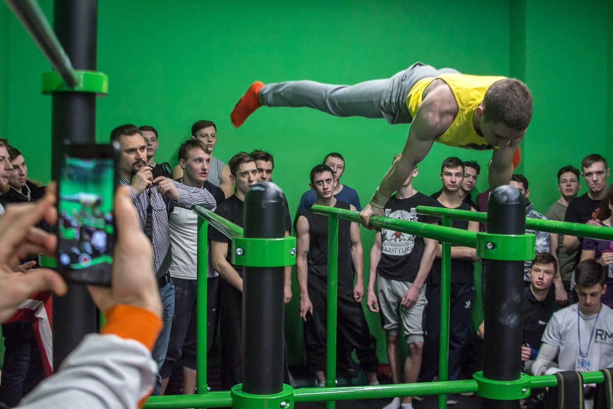 На мероприятии было много подготовленных спортсменов