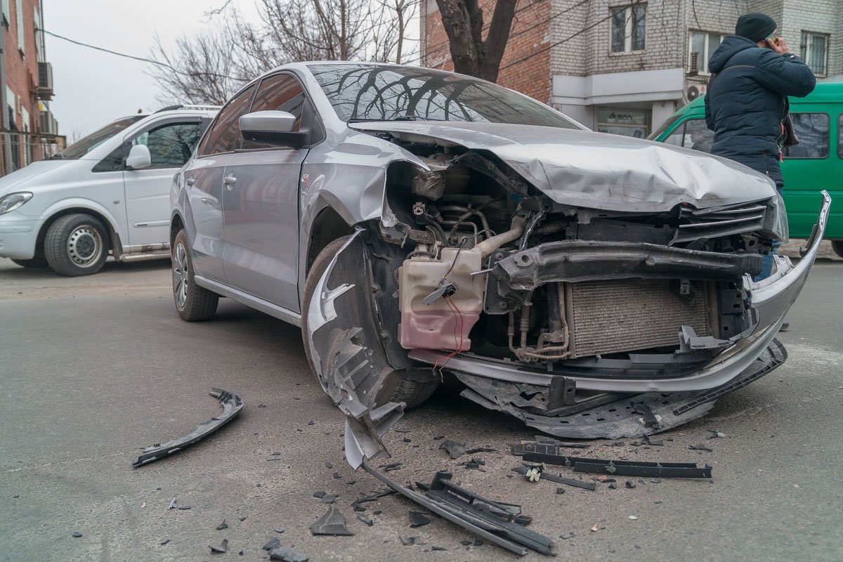 Повреждения Volkswagen