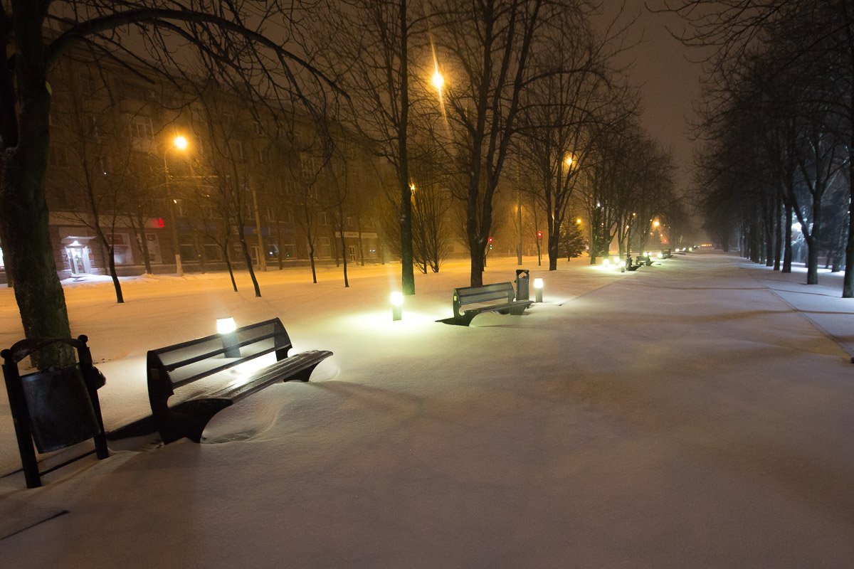 Фонари ночного города Фонари ночного города