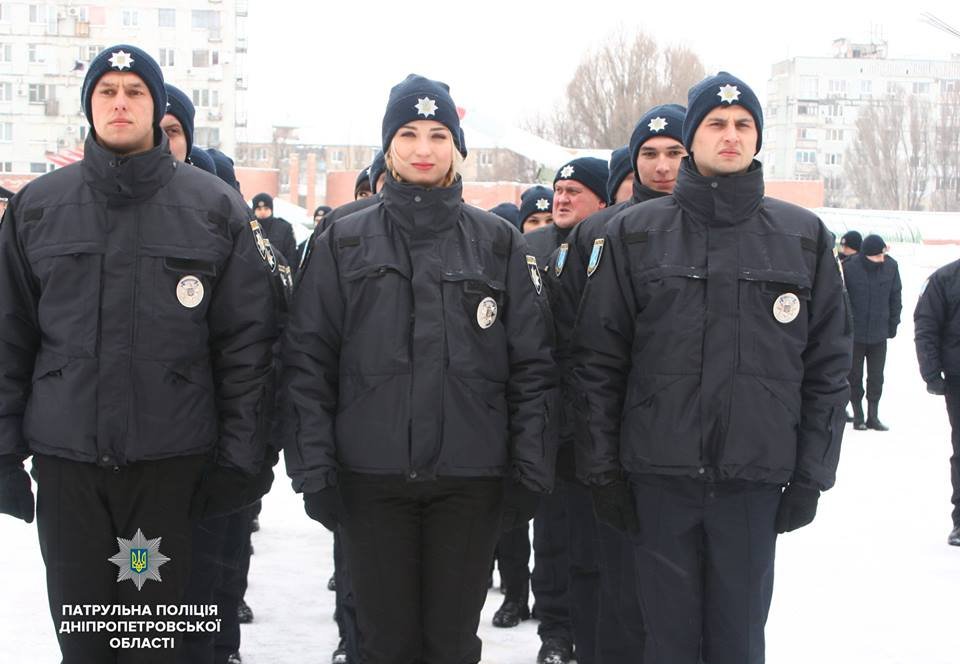 В Днепре появились новые патрульные В Днепре появились новые патрульные