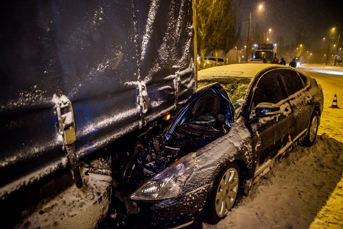 В результате аварии никто не пострадал