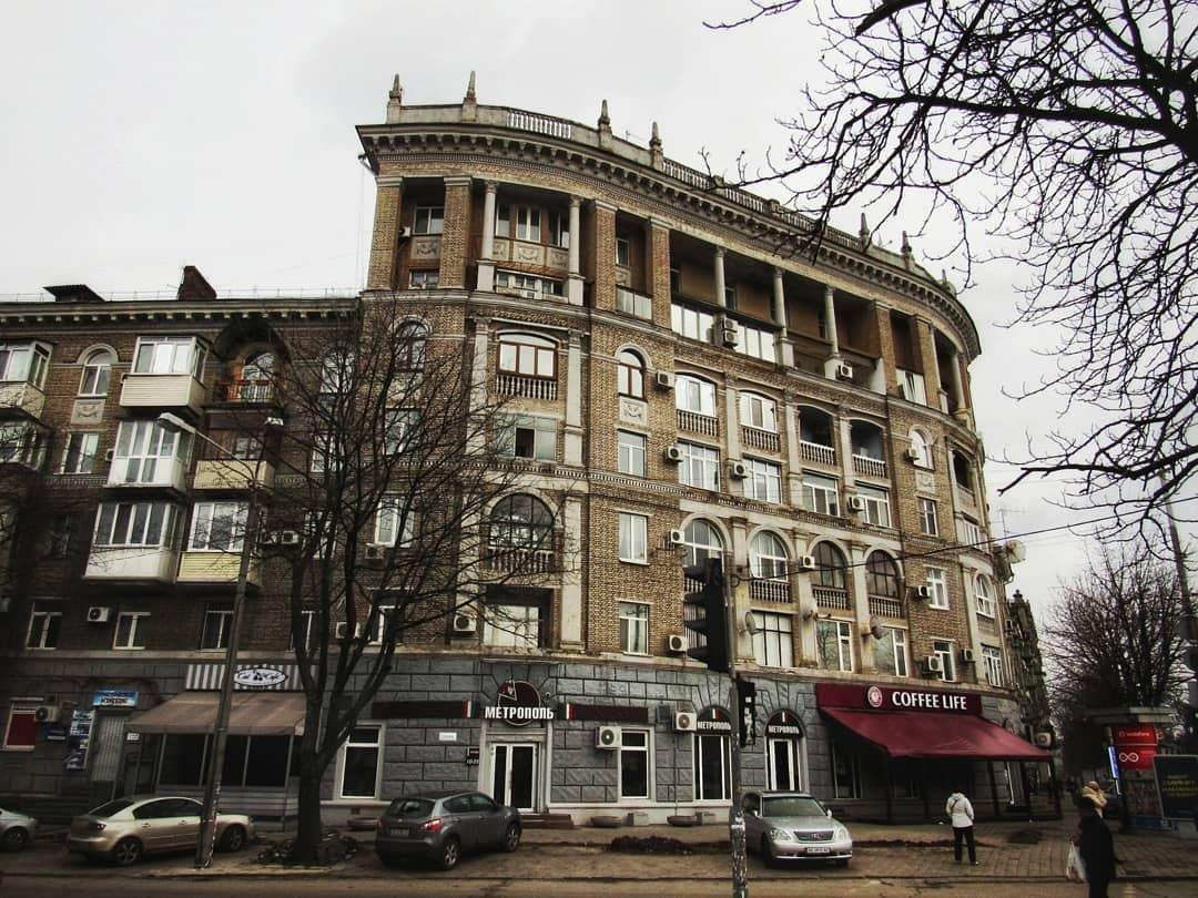 Фото: yellow.tram. Проспект Яворницкого