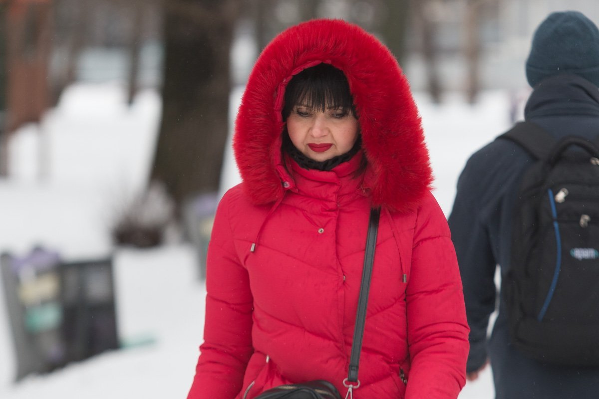 На снежном пейзаже можно выглядеть особенно ярко