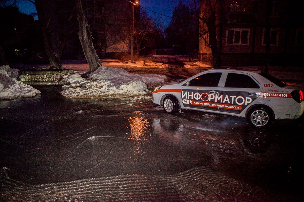 Затопило всю улицу Затопило всю улицу