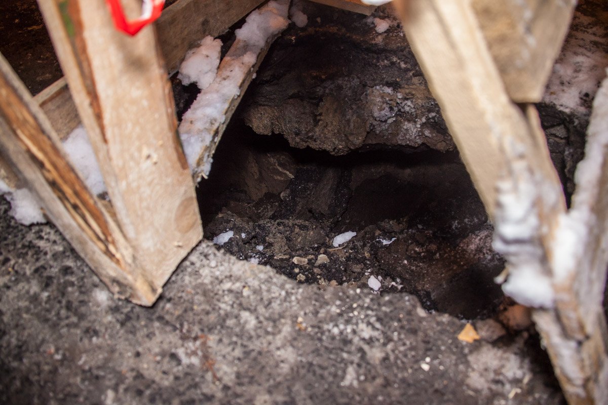 Но улице Гоголя вновь появилась яма