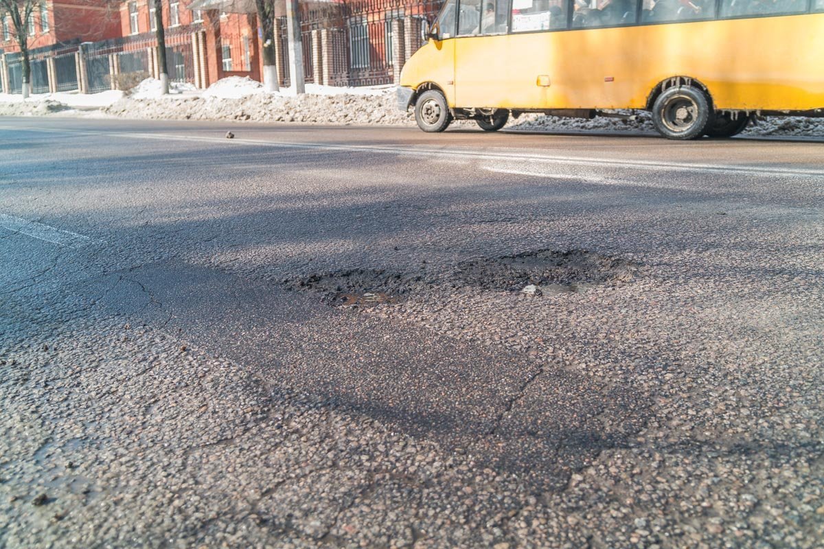 Неприятный сюрприз на перекрестке проспекта Гагарина и переулка Героев Крут