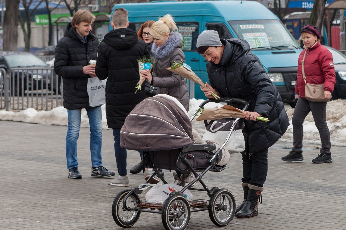 Даже самые маленькие получили свое поздравление