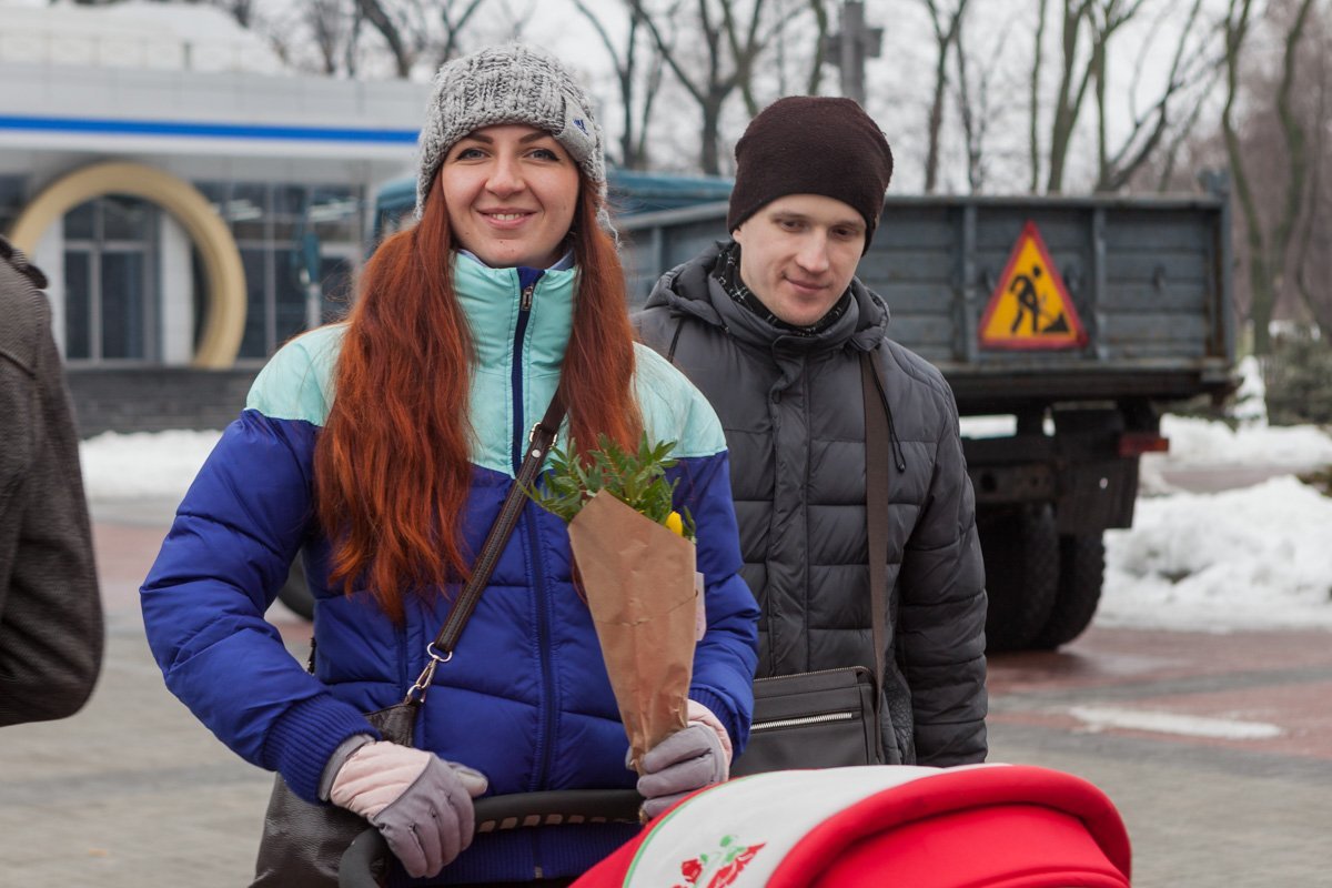 Несмотря на погоду, в Днепре тепло