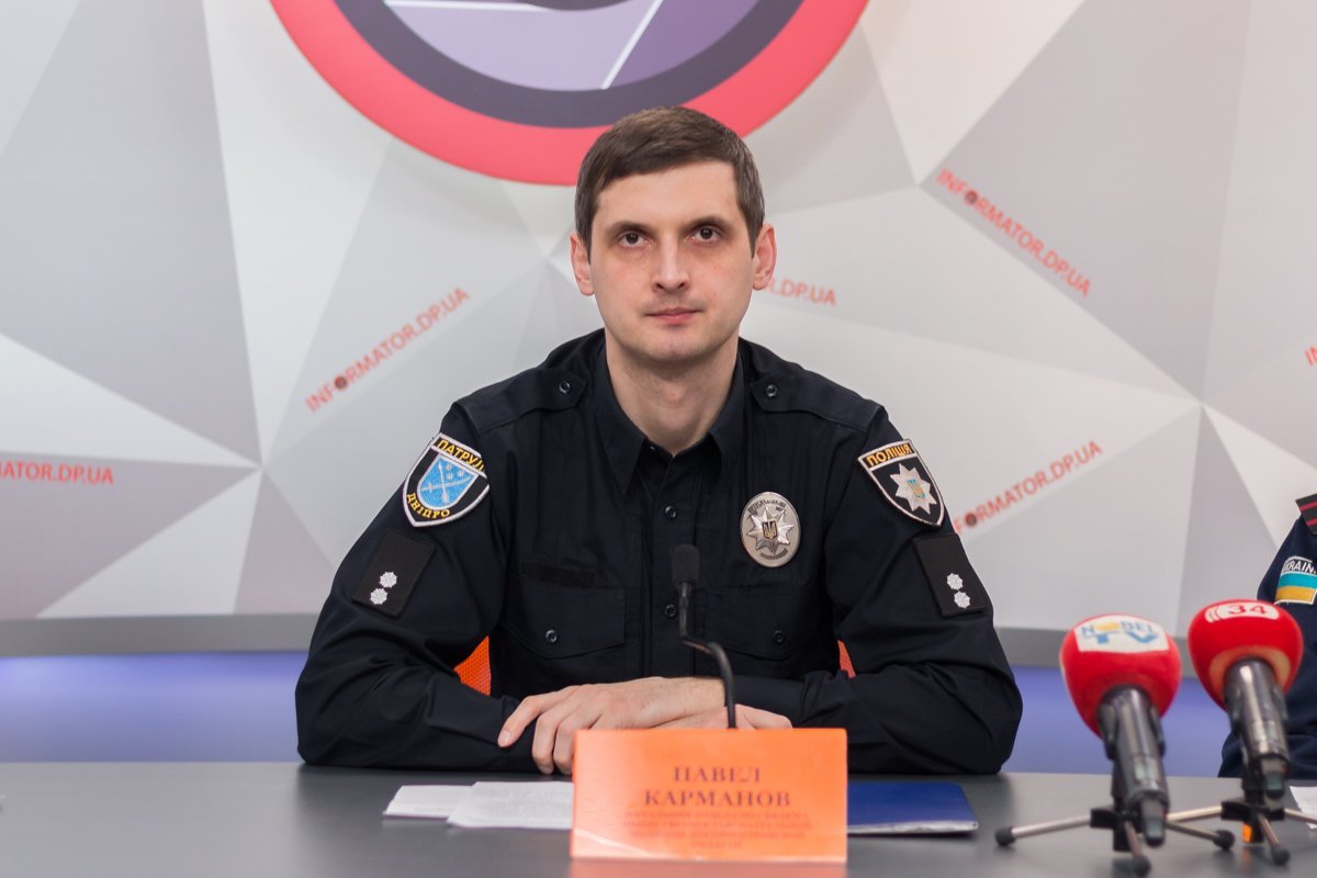 Павел Карманов, начальник отдела по связям с общественностью патрульной полиции области Павел Карманов, начальник отдела по связям с общественностью патрульной полиции области