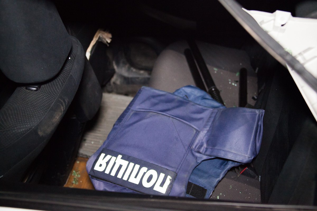 Toyota Prius сильно поврежден