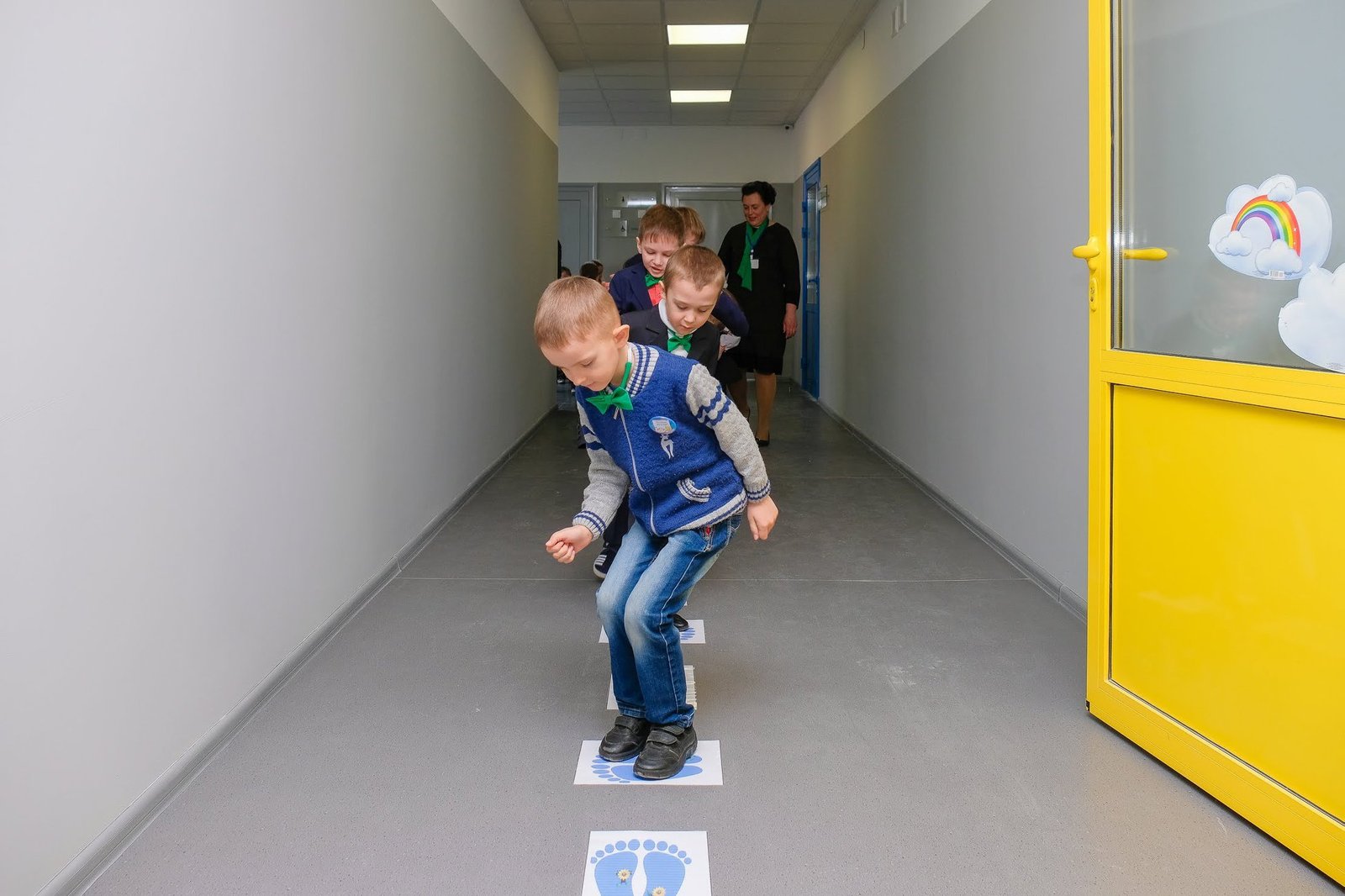 Коридоры тоже интерактивны