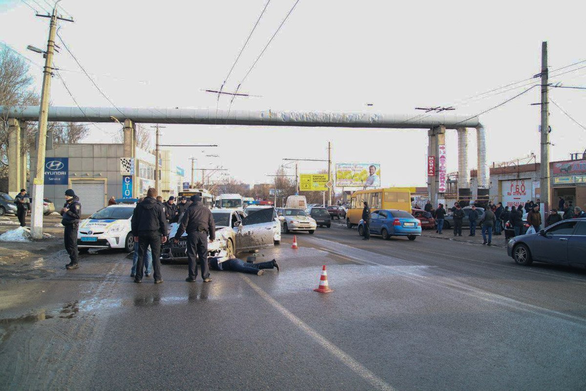 На левом берегу Днепра произошла погоня На левом берегу Днепра произошла погоня