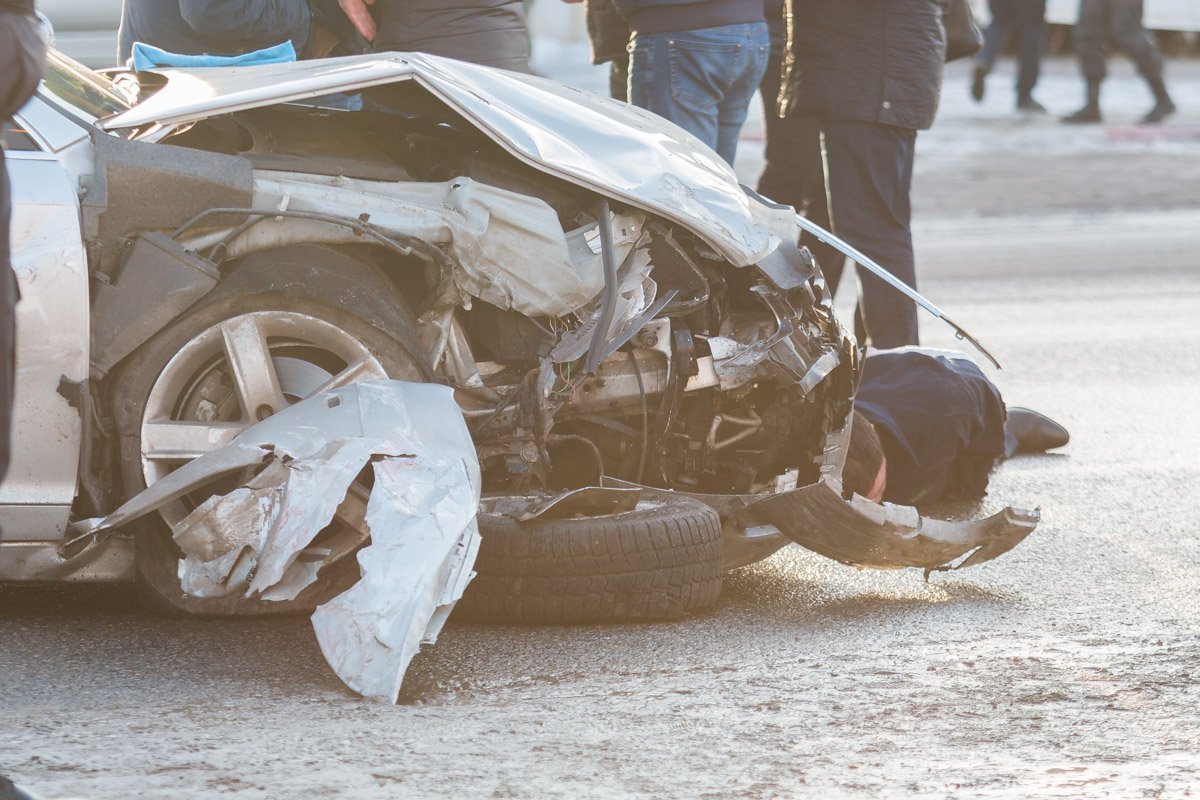 Повреждения Audi