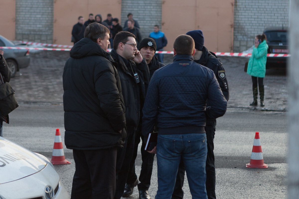 На место инцидента съехалось руководство полиции как Днепра, так и области