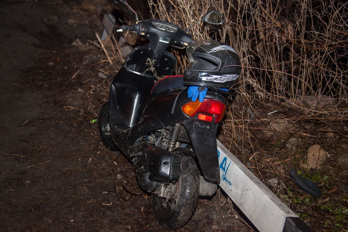 Мопед не пострадал Мопед не пострадал