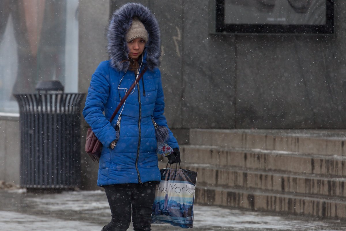 Главное - хорошо укутаться в теплую одежду Главное - хорошо укутаться в теплую одежду