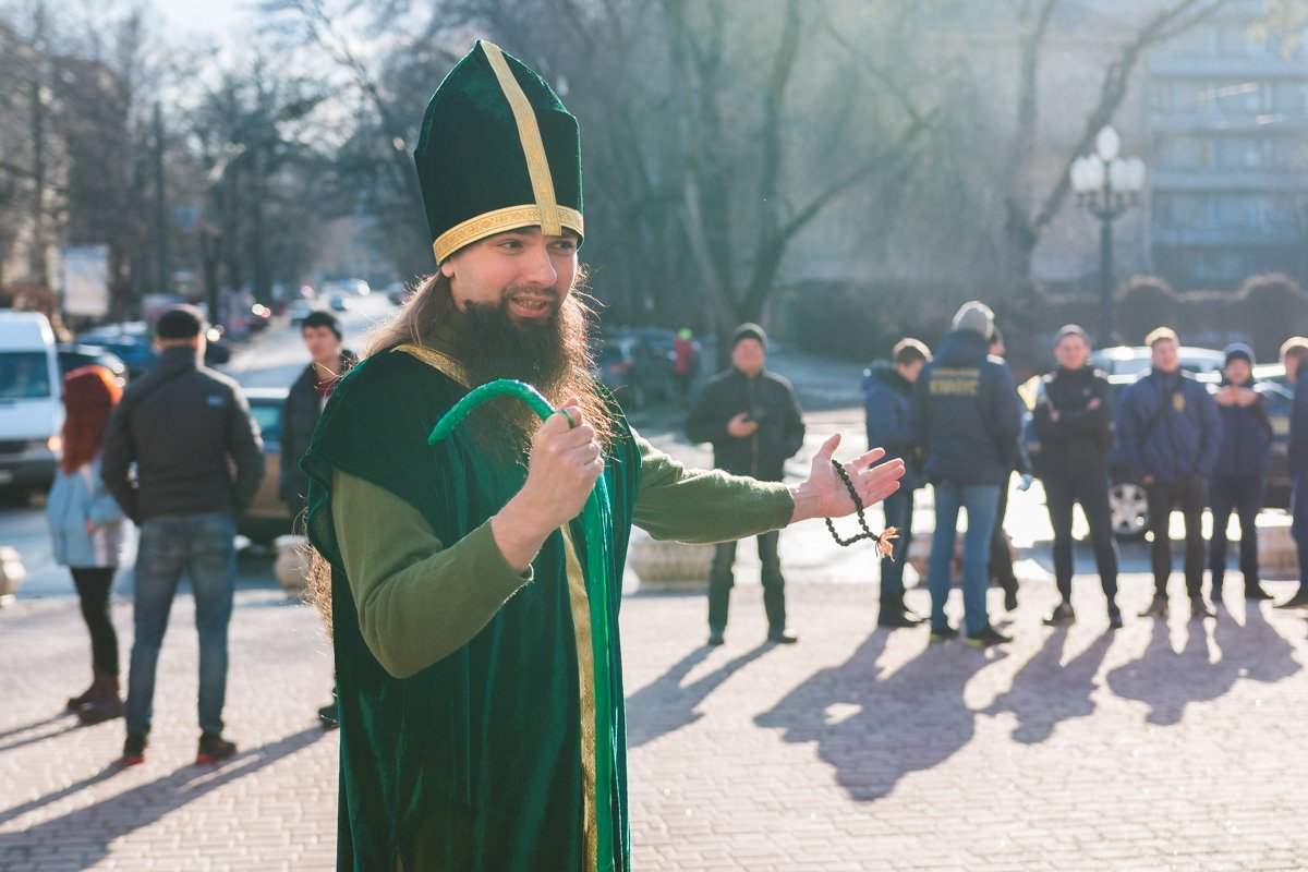 Святой Патрик собственной персоной Святой Патрик собственной персоной