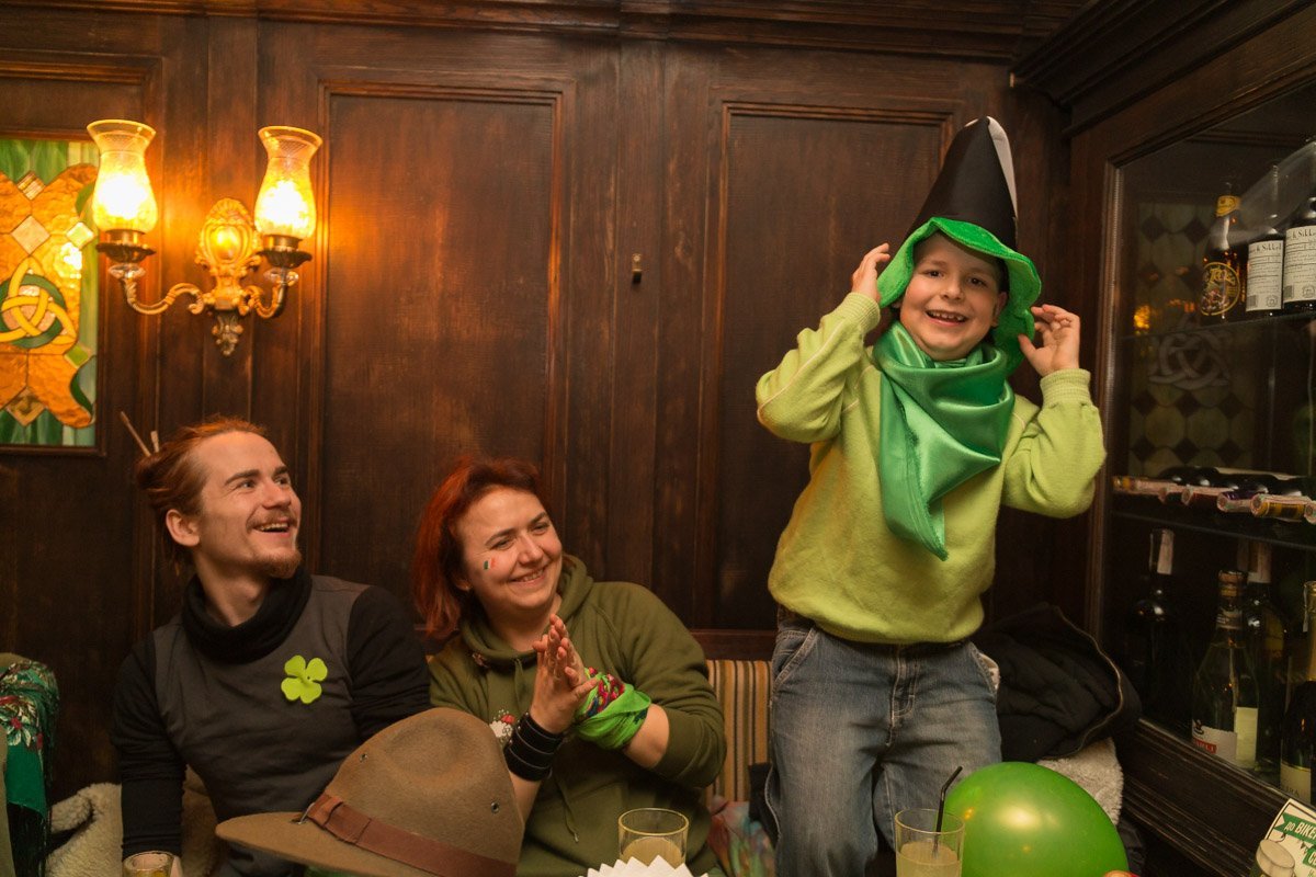 Не нужно быть взрослым, чтобы веселиться на День святого Патрика Не нужно быть взрослым, чтобы веселиться на День святого Патрика