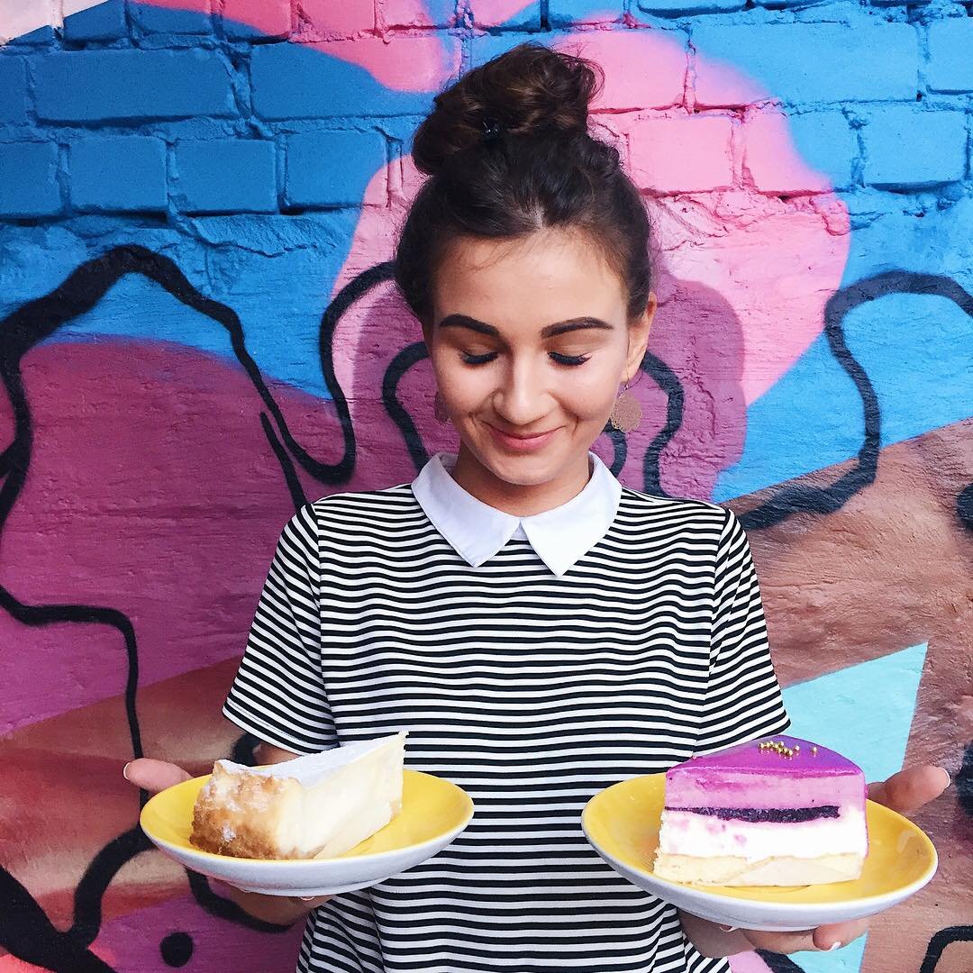 В меню заведения есть все - от завтраков до десертов