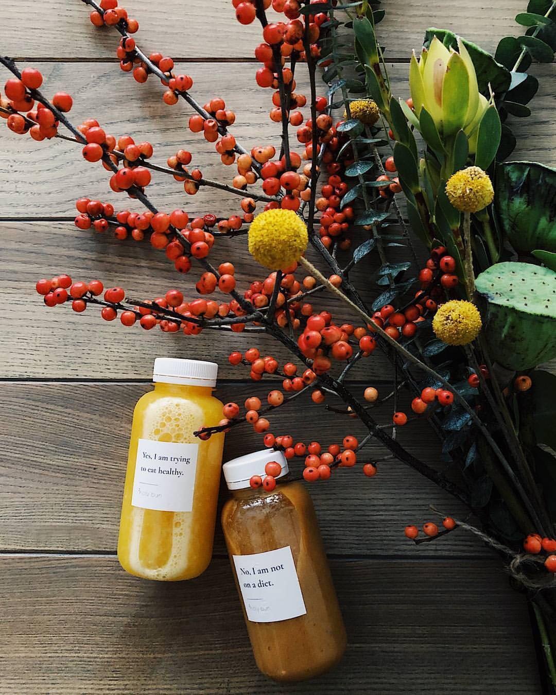 В пекарне также можно найти полезные напитки