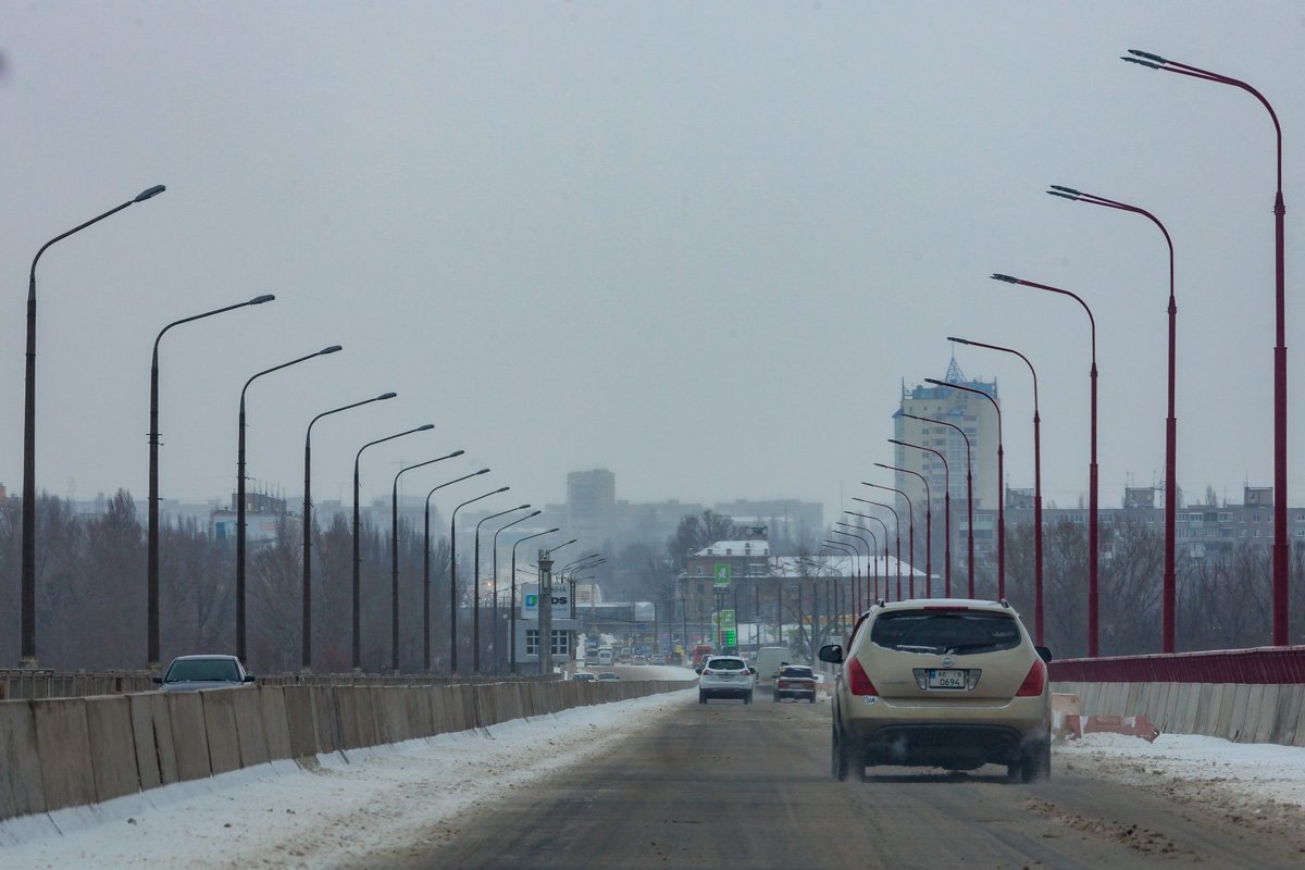 Только в Днепре дороги зимой ровнее, чем летом