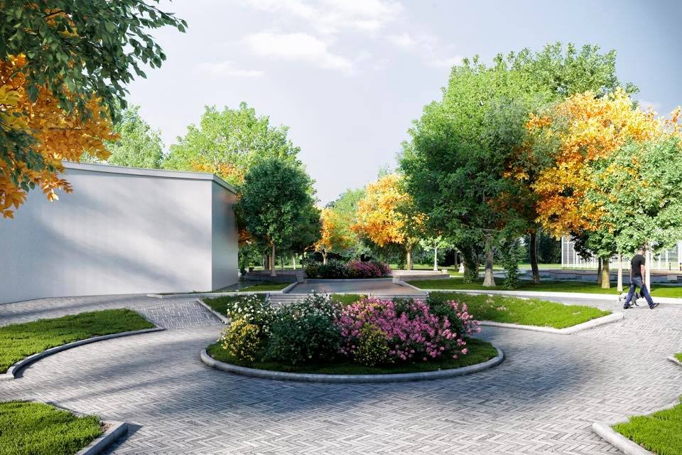 Новые клумбы установят на территории парка Новые клумбы установят на территории парка