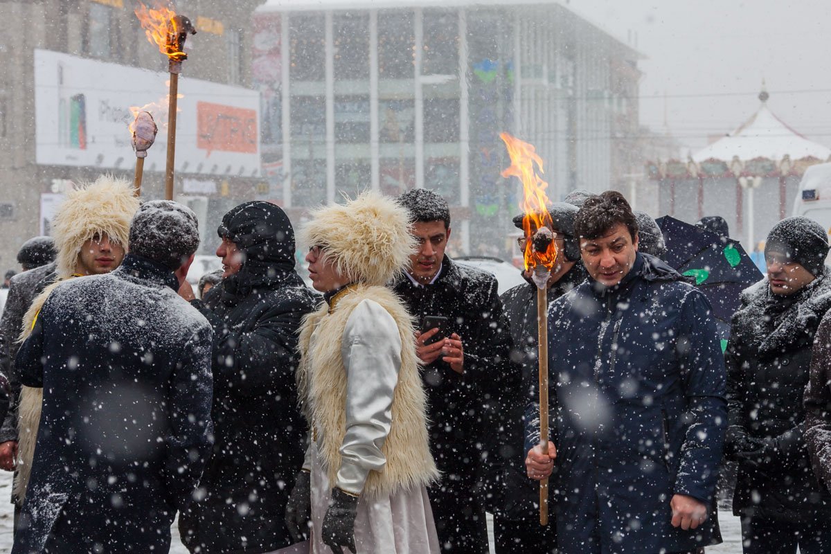 Метель не стала помехой Метель не стала помехой