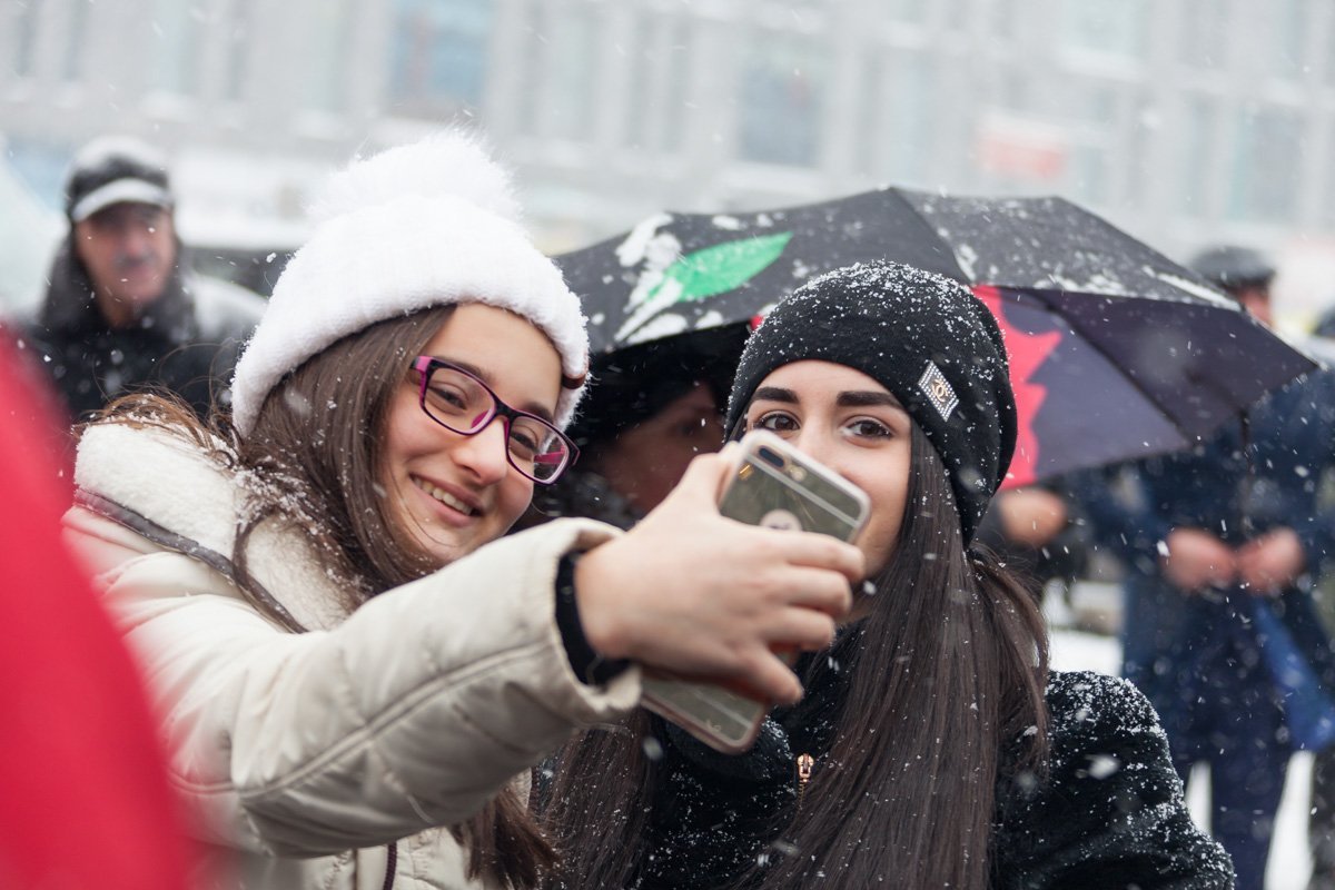 Куда же без сэлфи на память? Куда же без сэлфи на память?