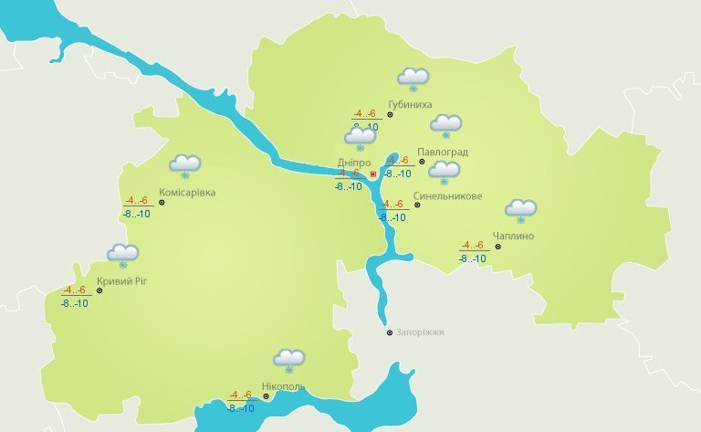 Ночью температура воздуха будет колебаться от 8 до 6 градусов мороза Ночью температура воздуха будет колебаться от 8 до 6 градусов мороза