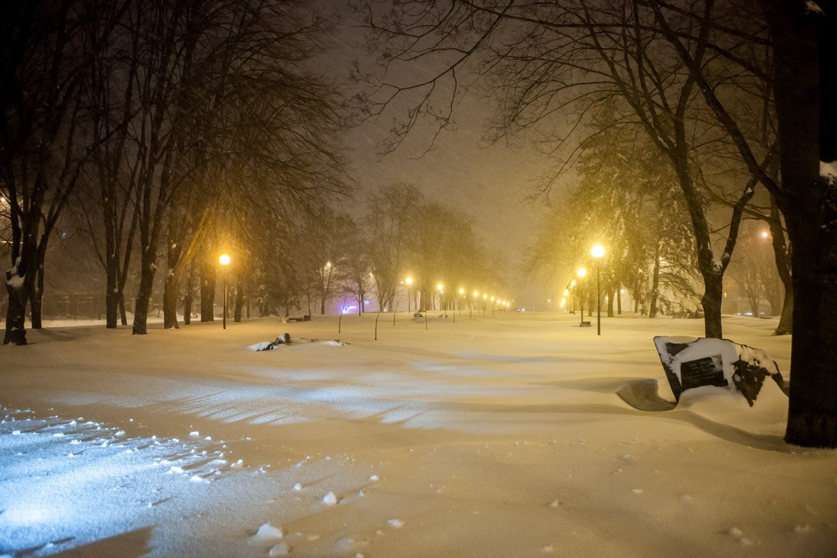 Несмотря на то, что в календаре март - за окном пышные сугробы